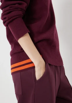 Merino Wool V Neck Jumper