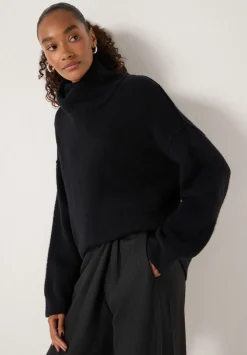 Meryl Wool Blend Roll Neck Jumper