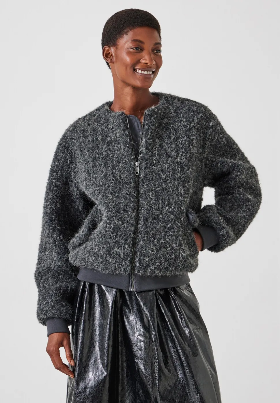 Miffy Faux Fur Jacket