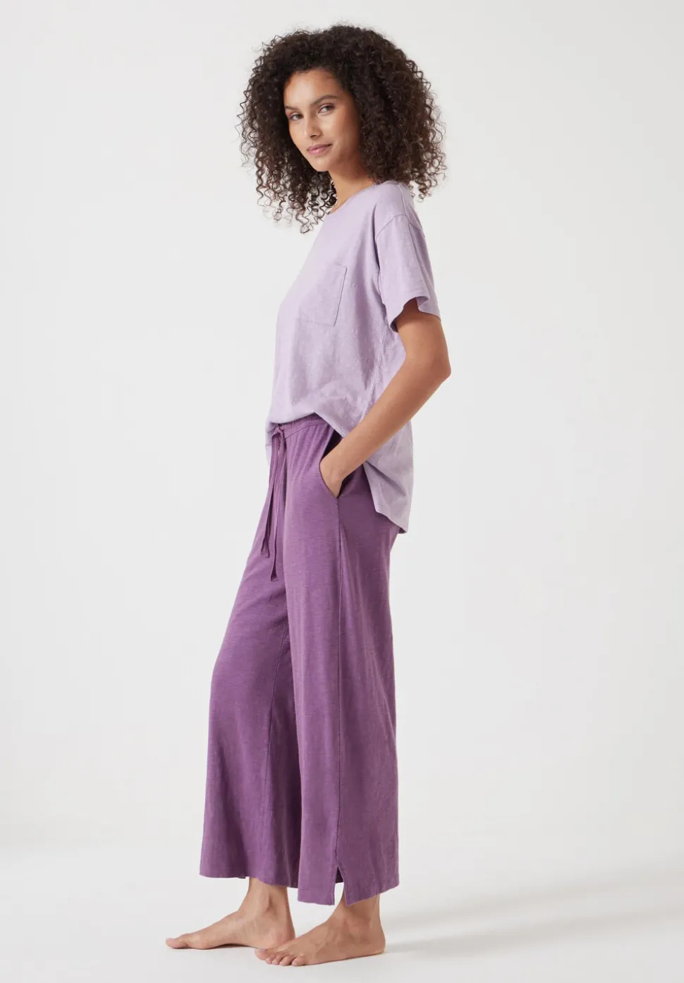 Mila Cotton Culotte Pyjamas