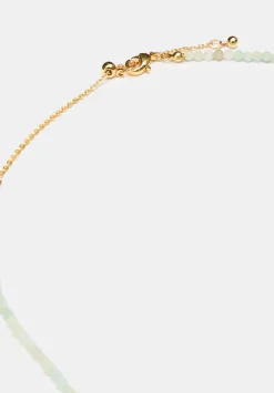 Mini Semi Precious Beaded Necklace