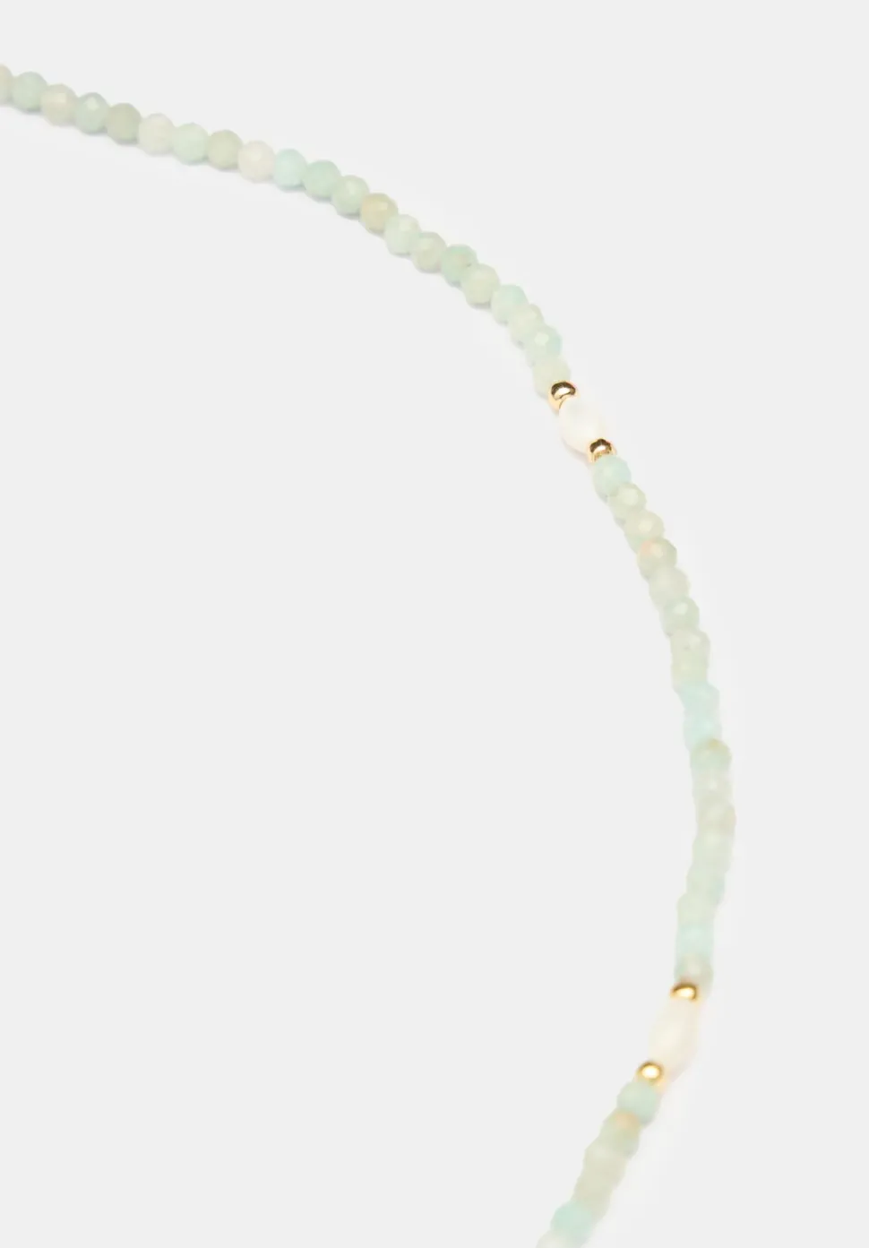 Mini Semi Precious Beaded Necklace