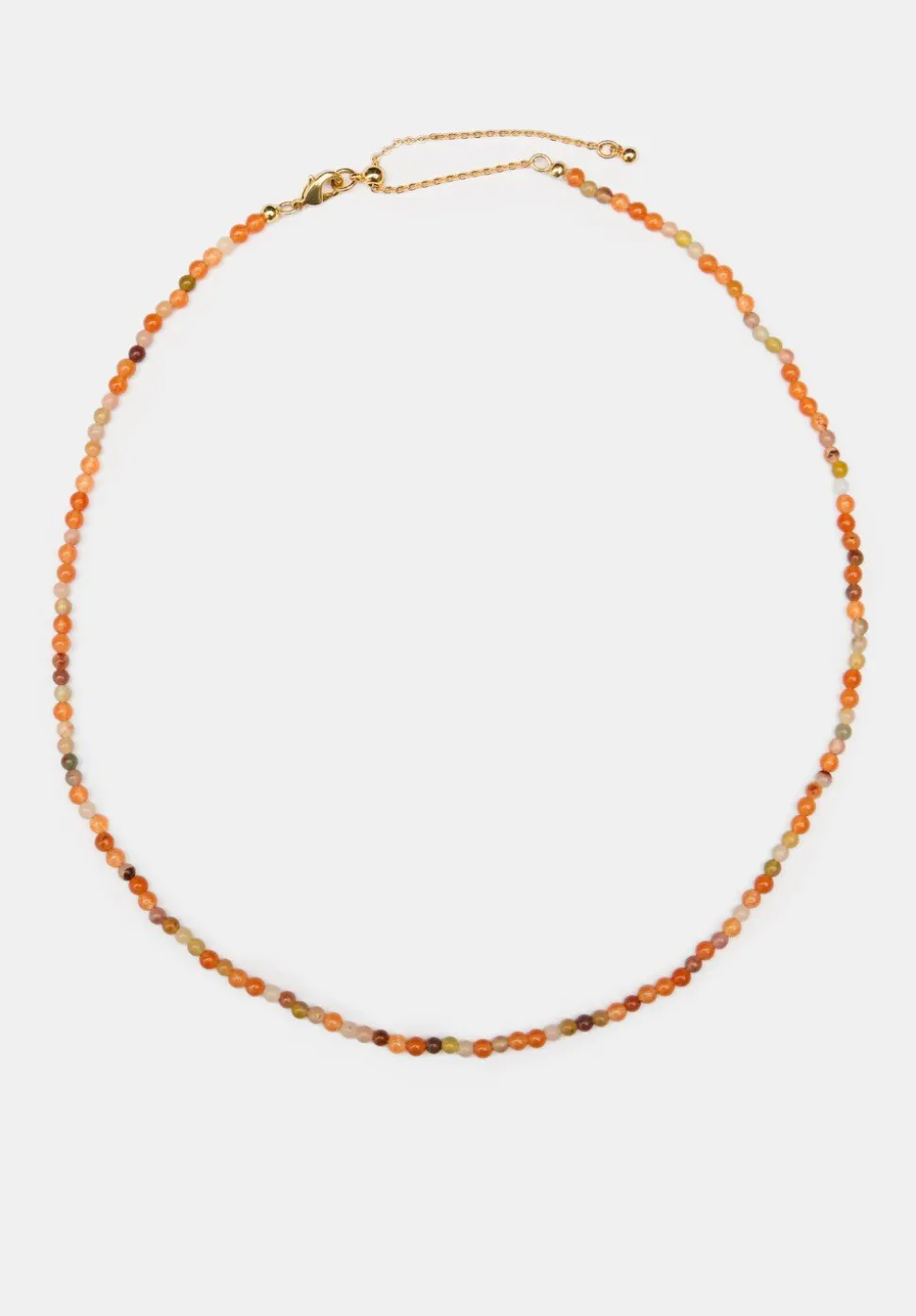 Mini Semi Precious Beaded Necklace