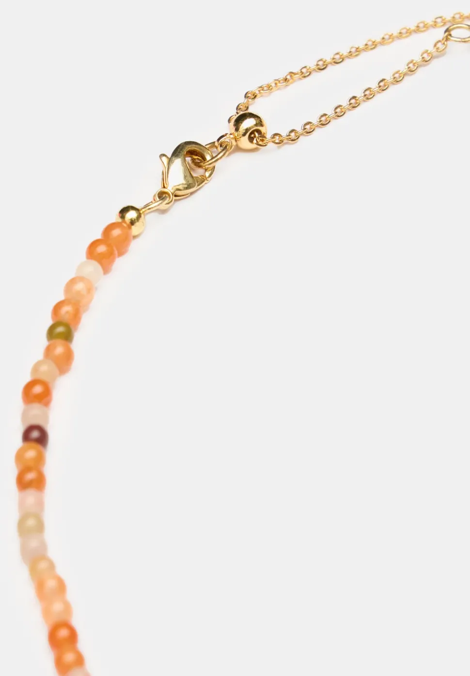 Mini Semi Precious Beaded Necklace
