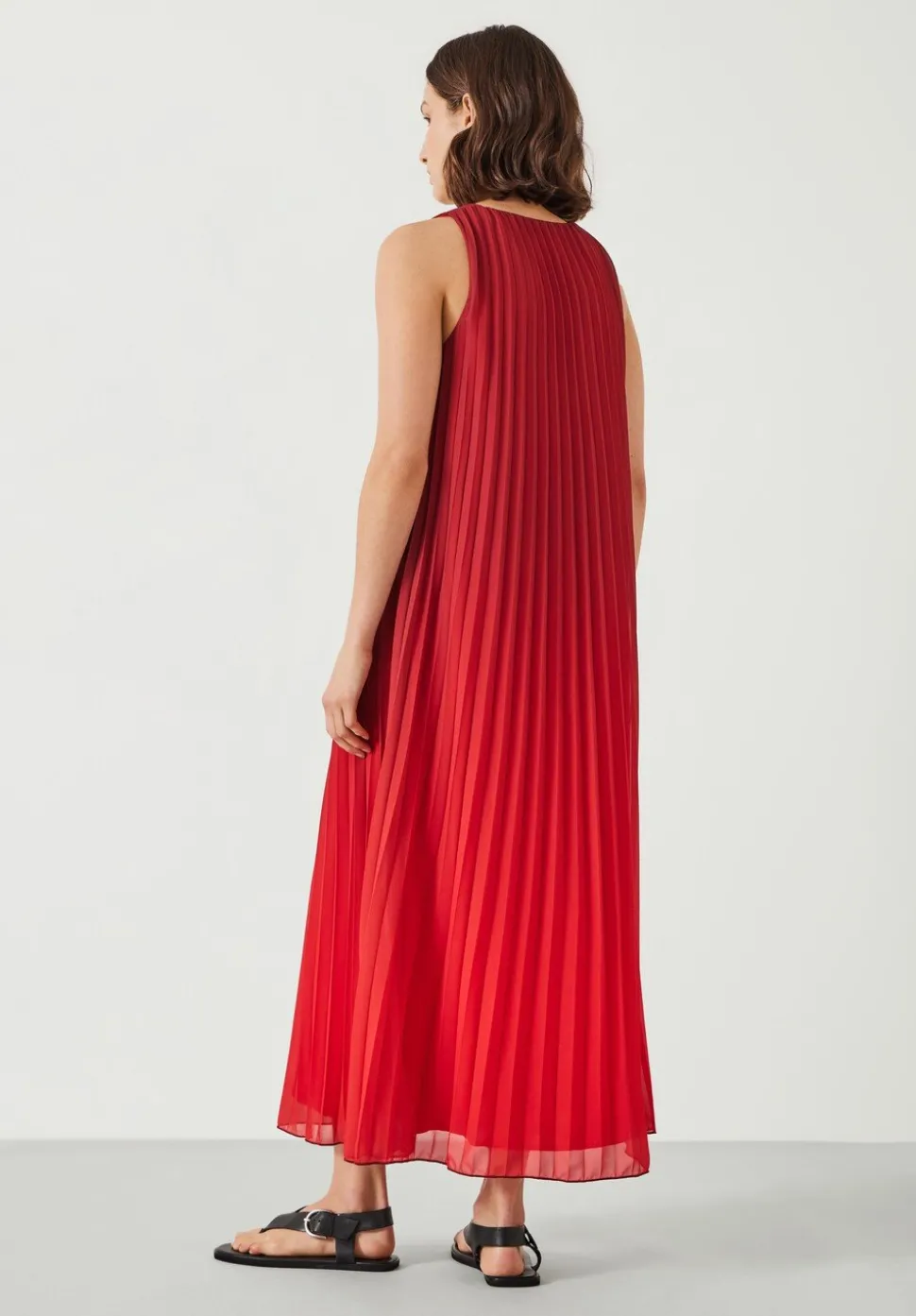 Molly Ombre Pleat Maxi Dress