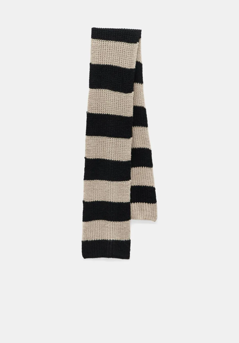 Morgan Knitted Stripe Scarf