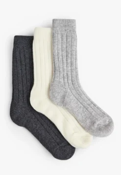 Murica Wool Blend 3 Pack Socks Set