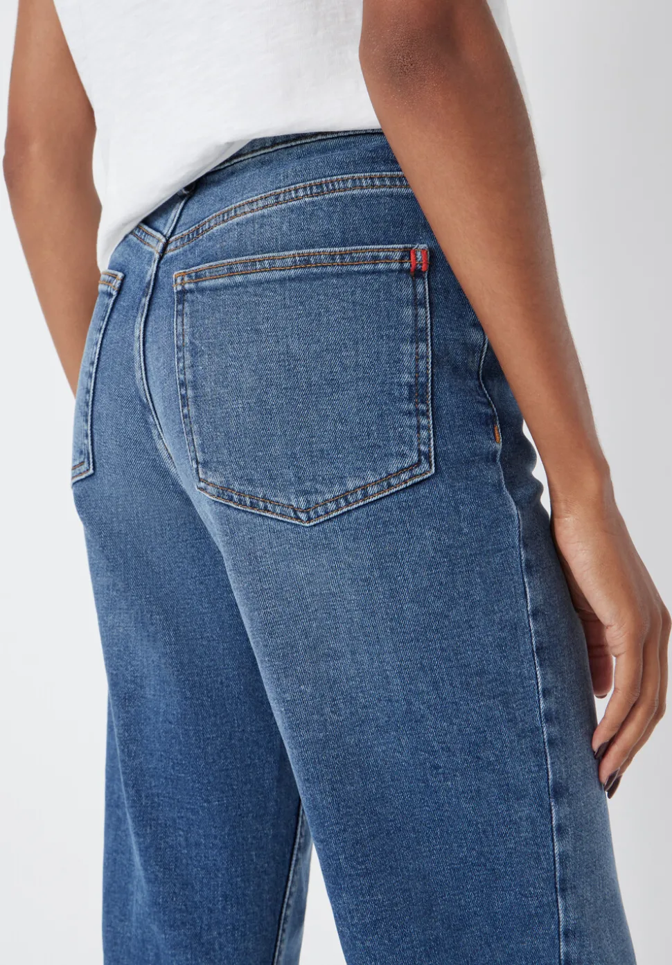 Nina Straight Crop Jeans