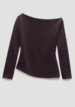 Off Shoulder Jersey Top