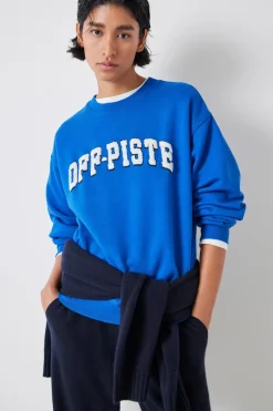 Off-Piste Towelling Graphic Sweatshirt
