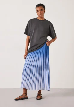Olivia Maxi Ombre Pleat Skirt