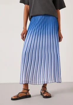 Olivia Maxi Ombre Pleat Skirt