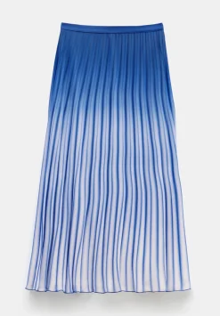 Olivia Maxi Ombre Pleat Skirt
