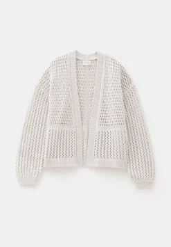 Open Stitch Edge to Edge Cardigan