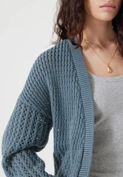 Open Stitch Edge to Edge Cardigan