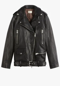 Oversized Leather Jacket