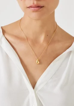 Parker Chunky Teardrop Pendant Necklace