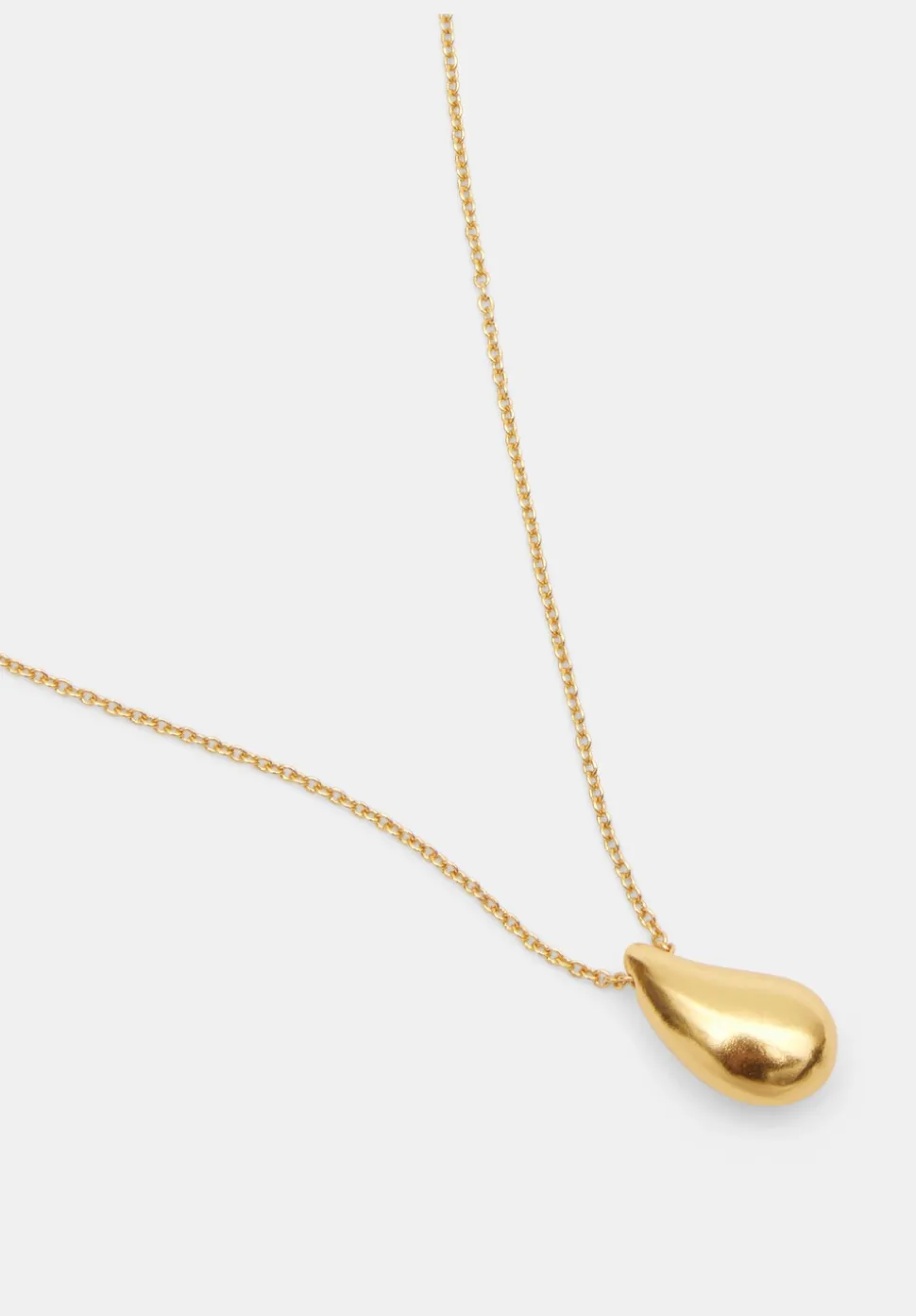 Parker Chunky Teardrop Pendant Necklace