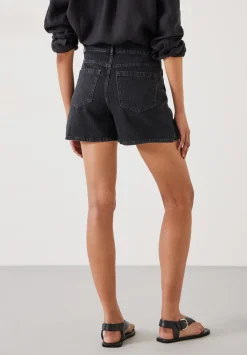 Patch Pocket Denim Shorts