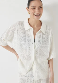 Patchwork Stitch Knitted Top
