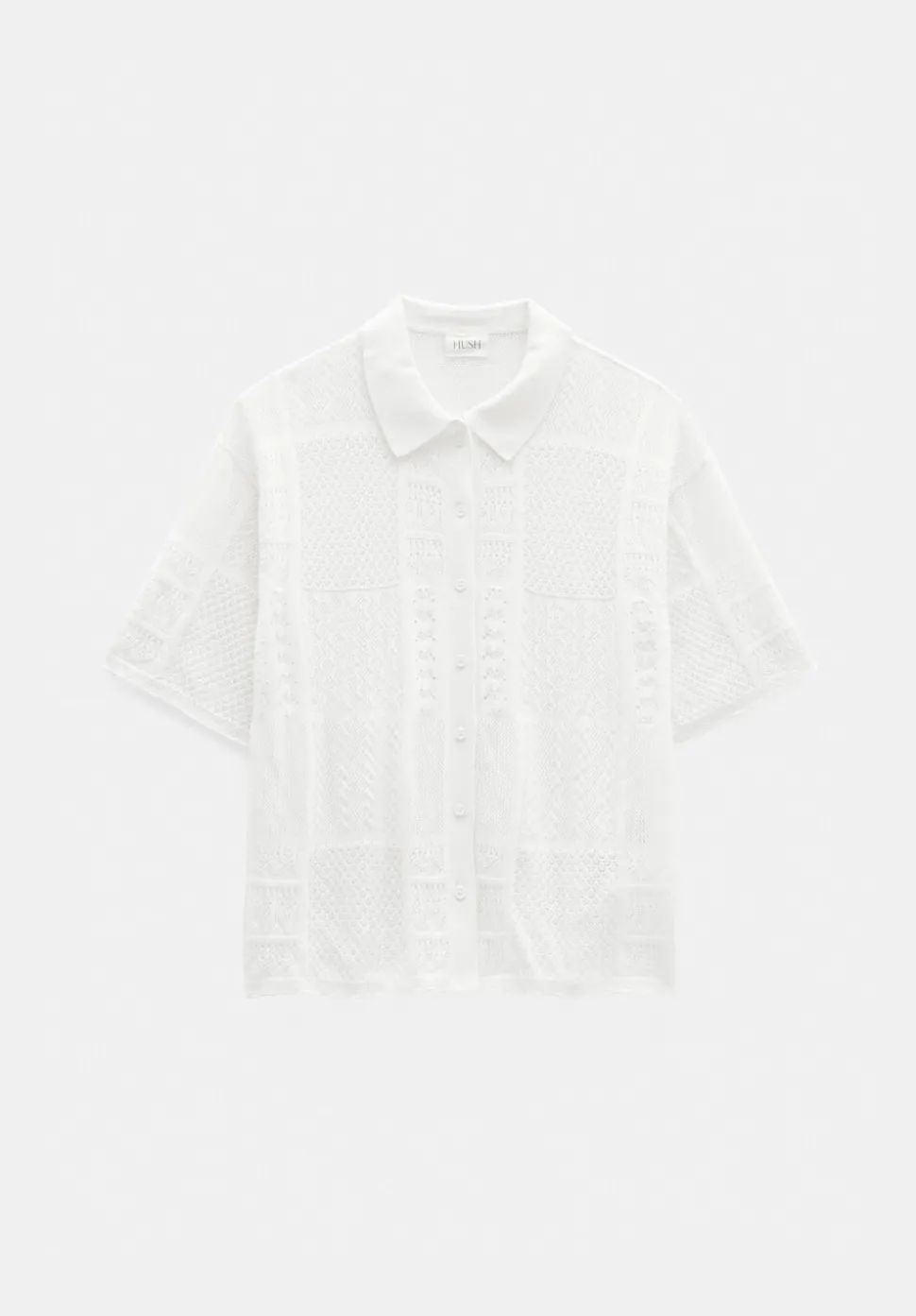 Patchwork Stitch Knitted Top
