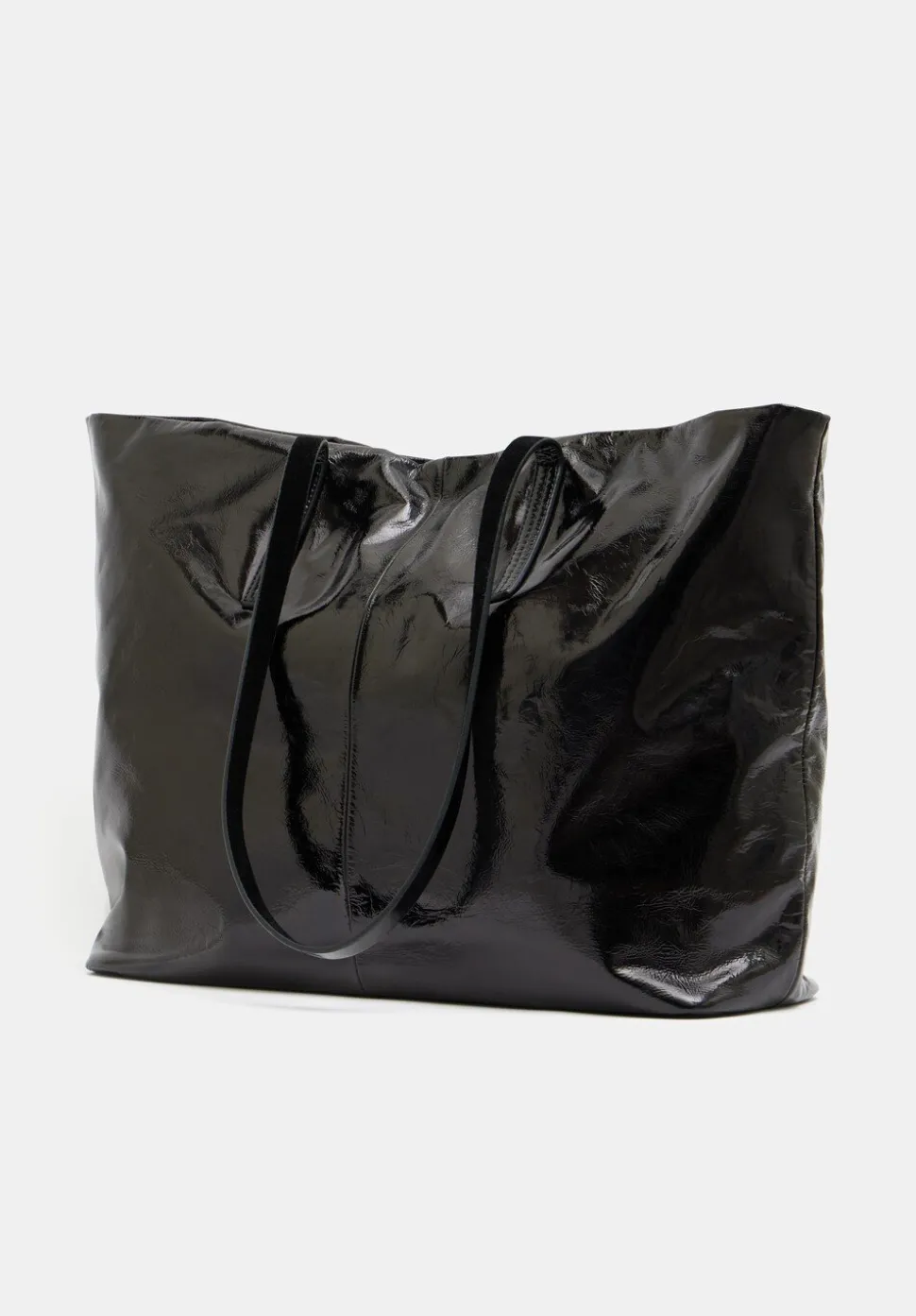 Patent Leather Tote