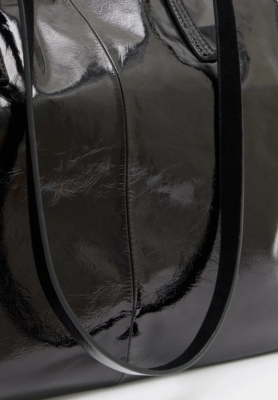 Patent Leather Tote