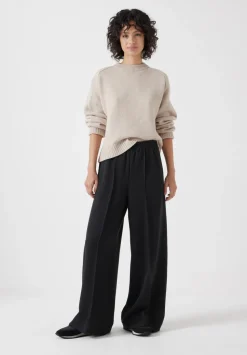 Petunia Pintuck Wide Leg Trousers