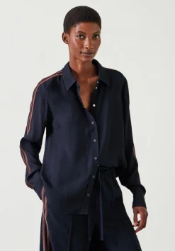 Petunia Side Stripe Shirt