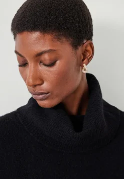Pia Pave Twist Hoop Earrings
