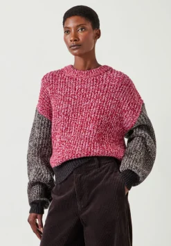 Pippa Wool Blend Colourblock Jumper