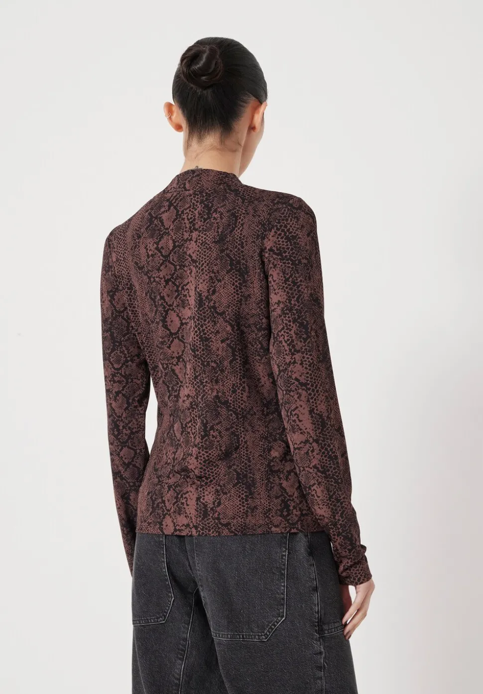 Printed Long Sleeve Top