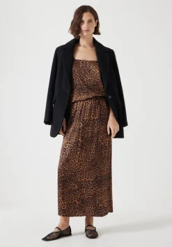 Printed Midi Skirt