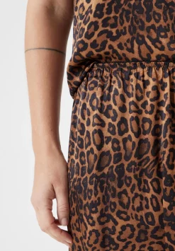 Printed Midi Skirt