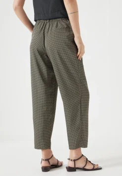 Printed Tapered Trousers