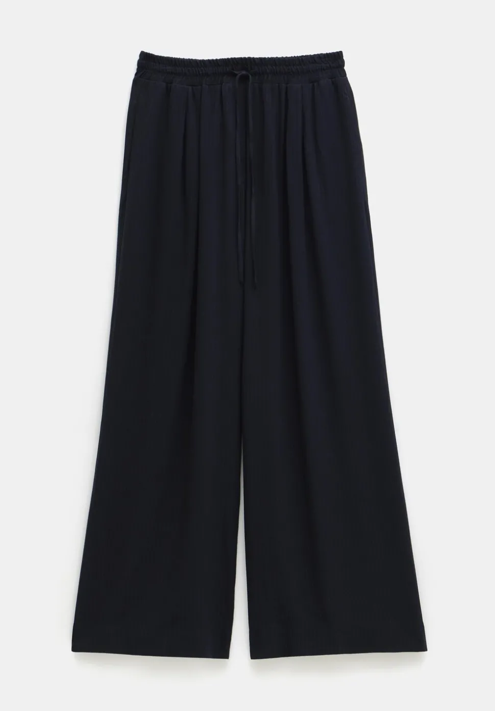 Prisha Wide Leg Pinstripe Trousers