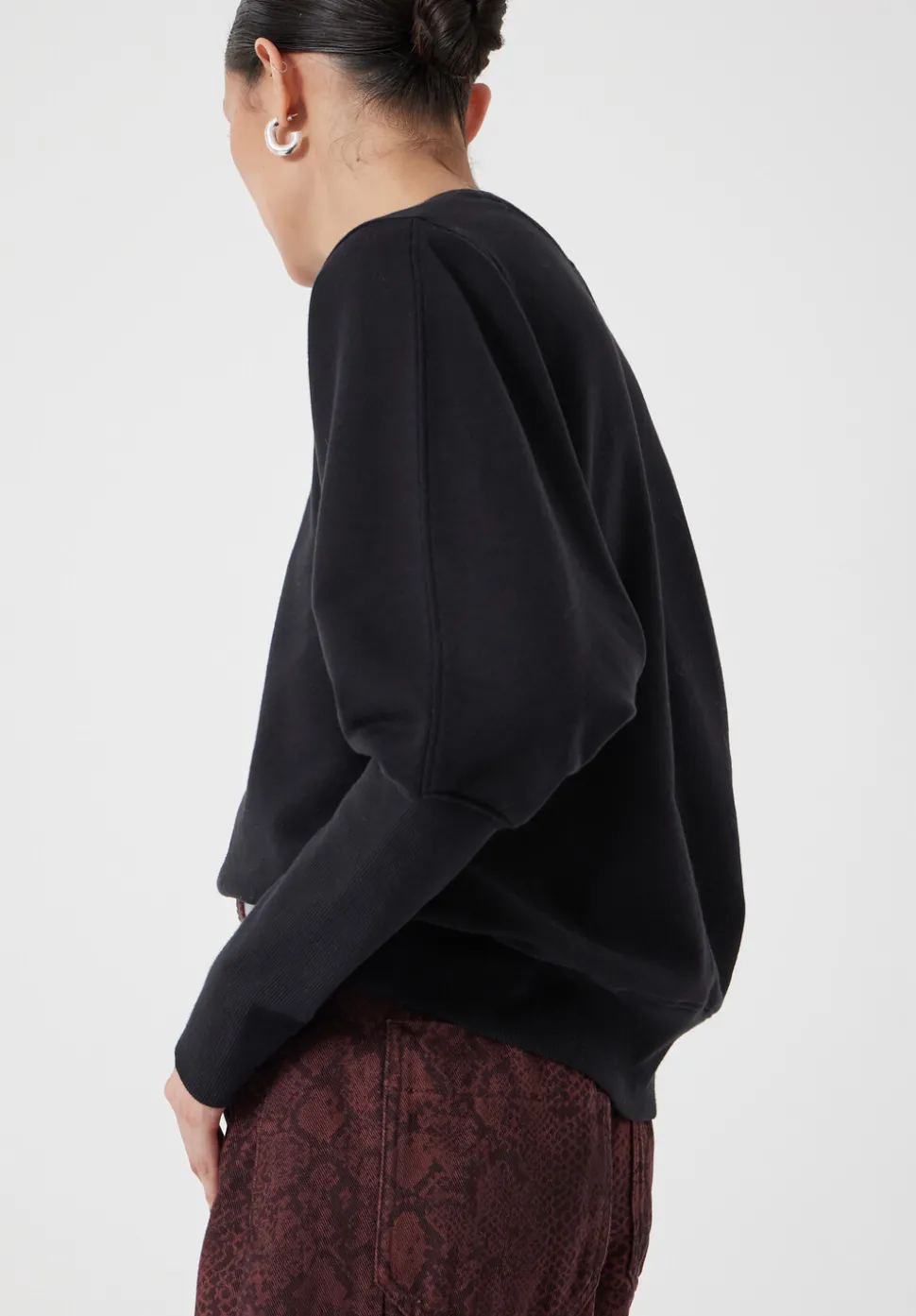 Puff Sleeve Sweatshirt