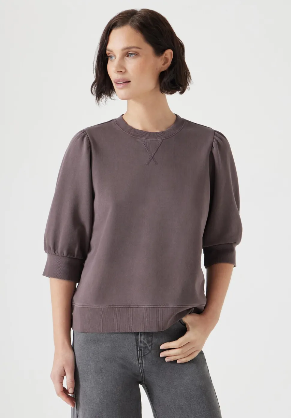 Puff Sleeve Sweatshirt