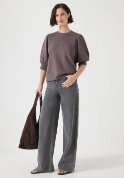 Puff Sleeve Sweatshirt