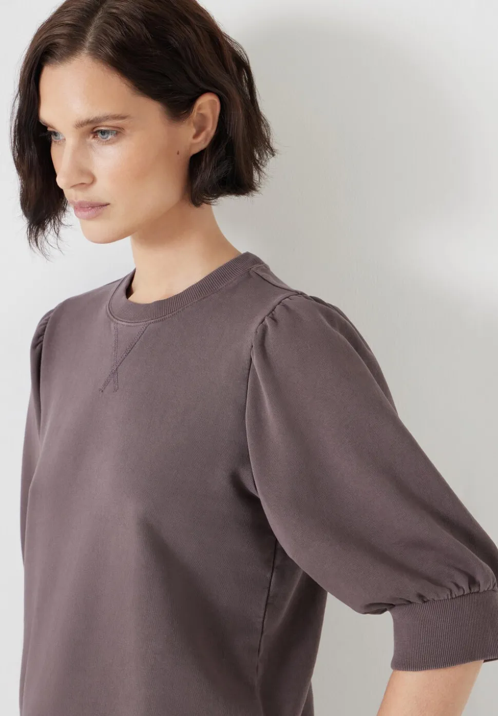 Puff Sleeve Sweatshirt