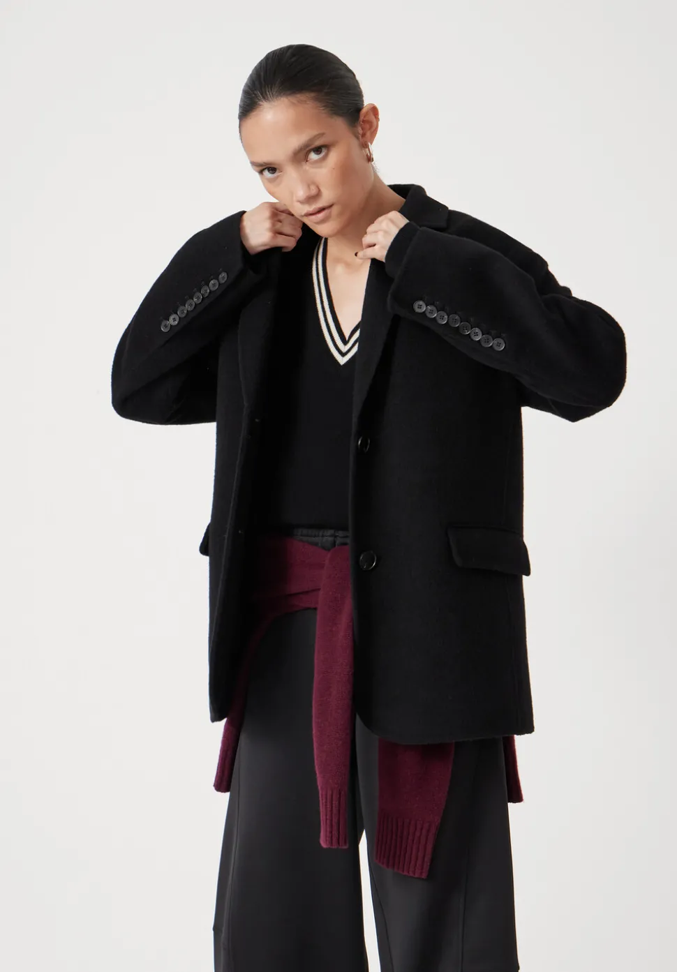 Pure Wool Double Faced Blazer