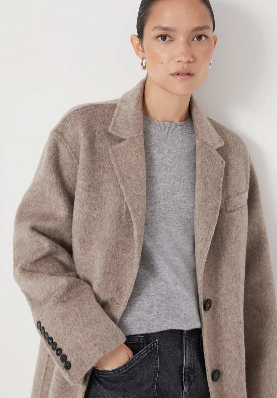 Pure Wool Double Faced Blazer