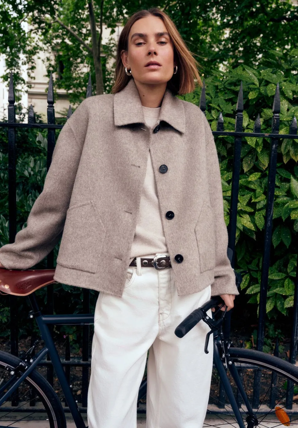 Pure Wool Double Faced Jacket
