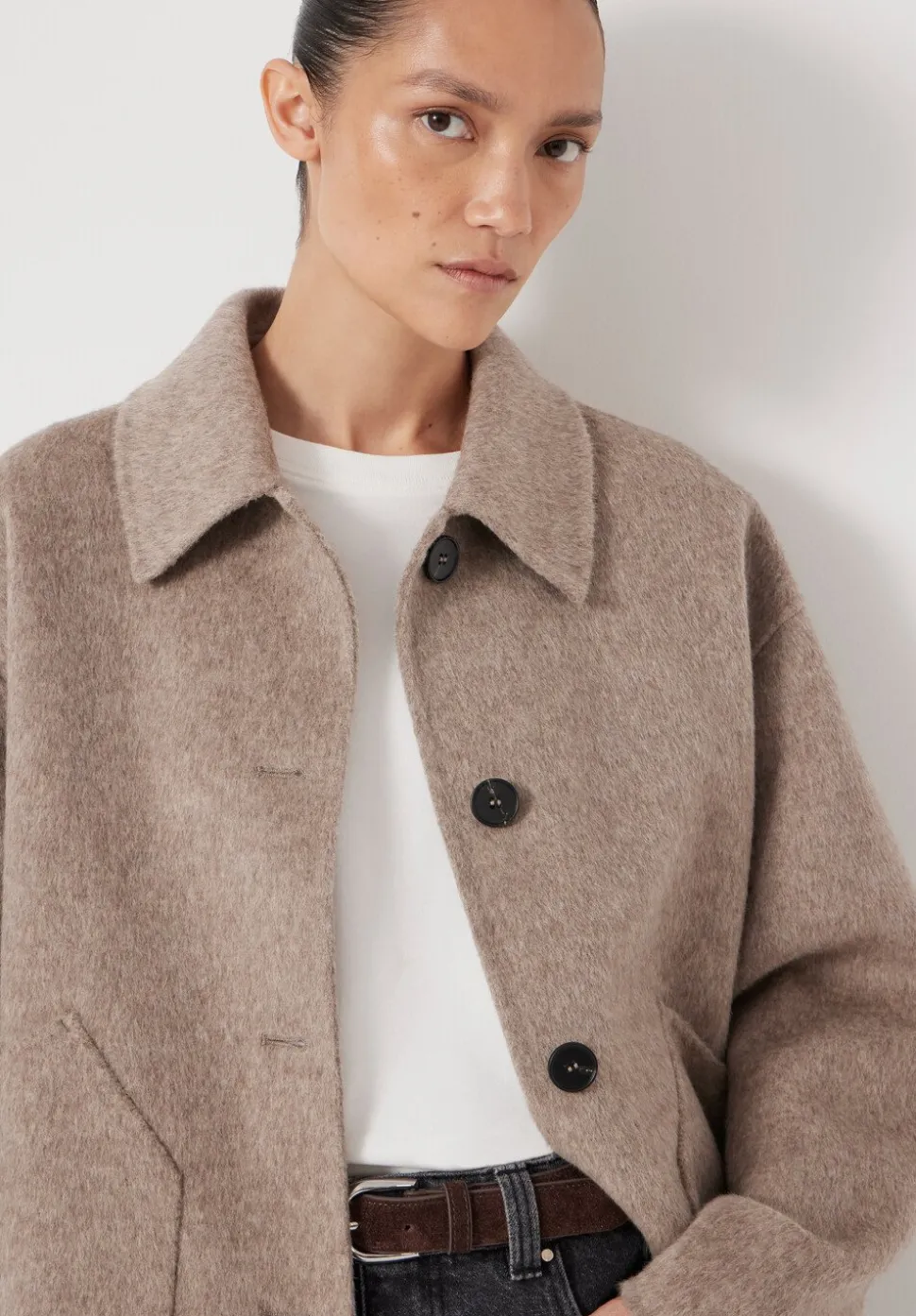 Pure Wool Double Faced Jacket