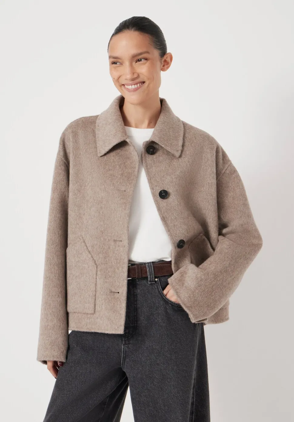 Pure Wool Double Faced Jacket
