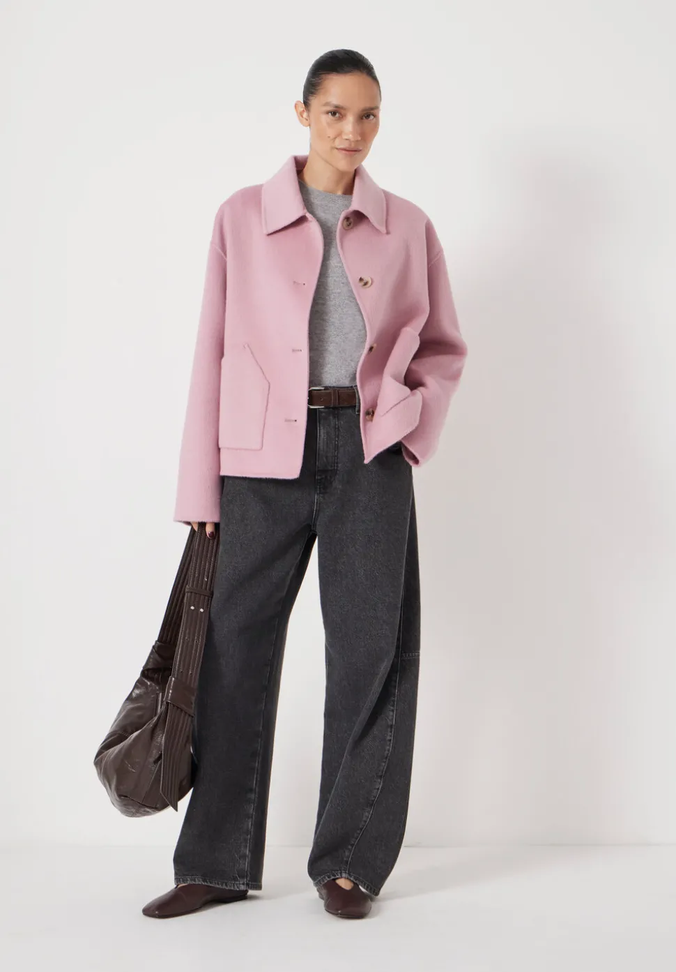 Pure Wool Double Faced Jacket