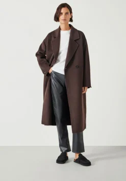 Pure Wool Double Faced Oversized Coat