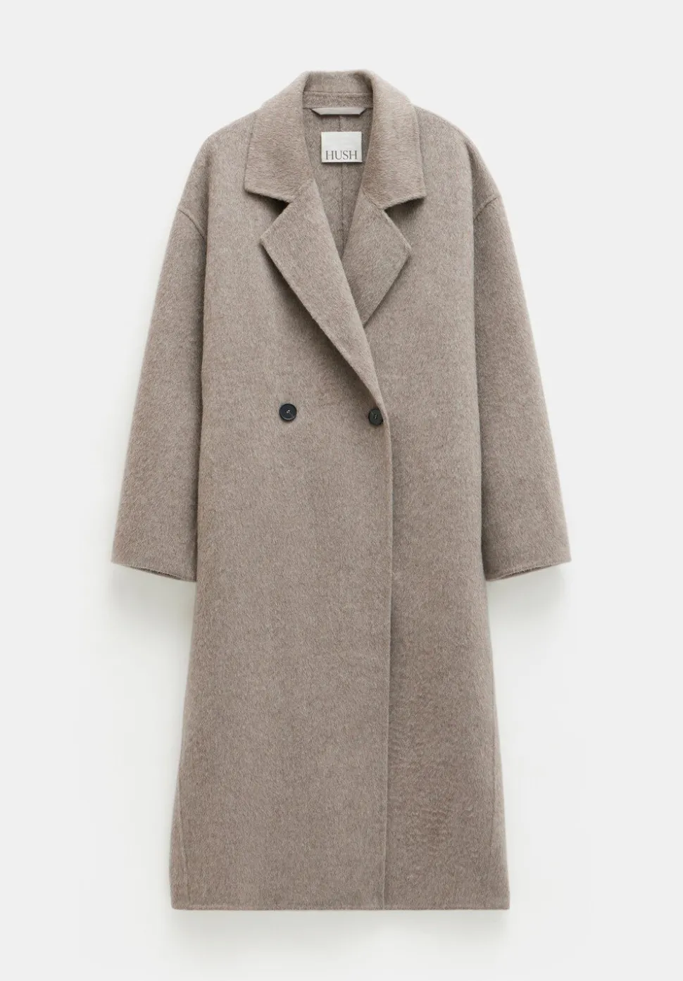 Pure Wool Double Faced Oversized Coat