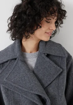 Pure Wool Double Lapel Jacket
