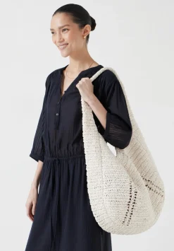 Raffia Oversized Tote Bag